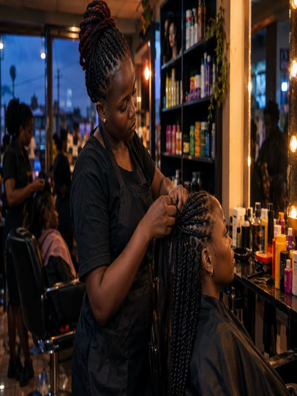 Salon business in Kenya